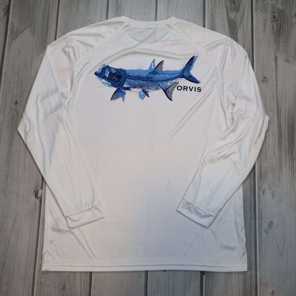 Orvis Men's Dri-Cast 100% Polyester Tarpon Fishing Shirt - Picture 8 of 10